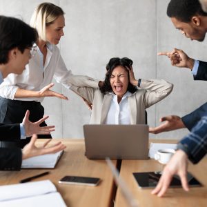 bullying arguing in the workplace