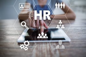 Human resource management, HR, recruitment, leadership and teambuilding. Business and technology concept hr technology artificial intelligence hr technology IT talent acquisition