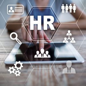 Human resource management, HR, recruitment, leadership and teambuilding. Business and technology concept hr technology artificial intelligence hr technology IT talent acquisition