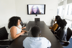 remote meetings with team employees collaboration employee engagement virtual meetings remote