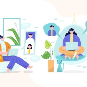 remote working ecommerce and planning staff