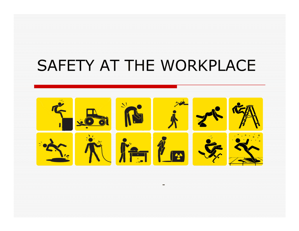 Workplace safety and how to make sure your employees are working in an environment that is not hazardous and they are looked after and that their company looks after them and cares when there are workplace accidents