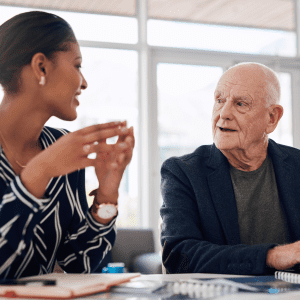 different generations working in the office together baby boomer and millennial and gen x gen z working together in harmony accepting each other