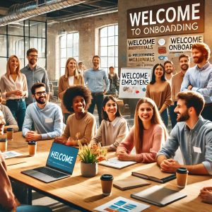 onboarding welcoming new employee new hire team engagement kind community