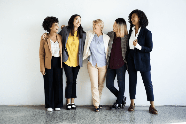 Diversity and inclusive diverse women in the workplace different race age culture background country