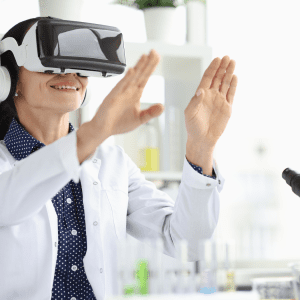 VR virtual reality online training education healthcare