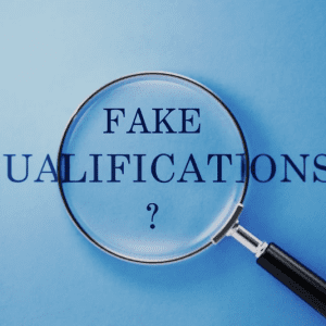 fake qualifications verification cerifying certificates degrees PhD directors employers