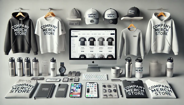 company employee merch image from Merchloop.com