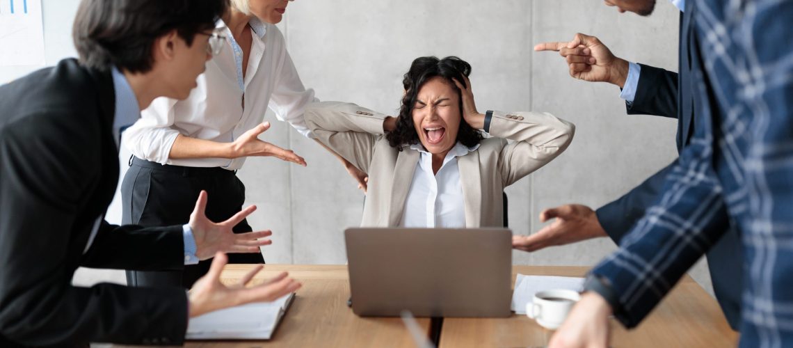 bullying arguing in the workplace