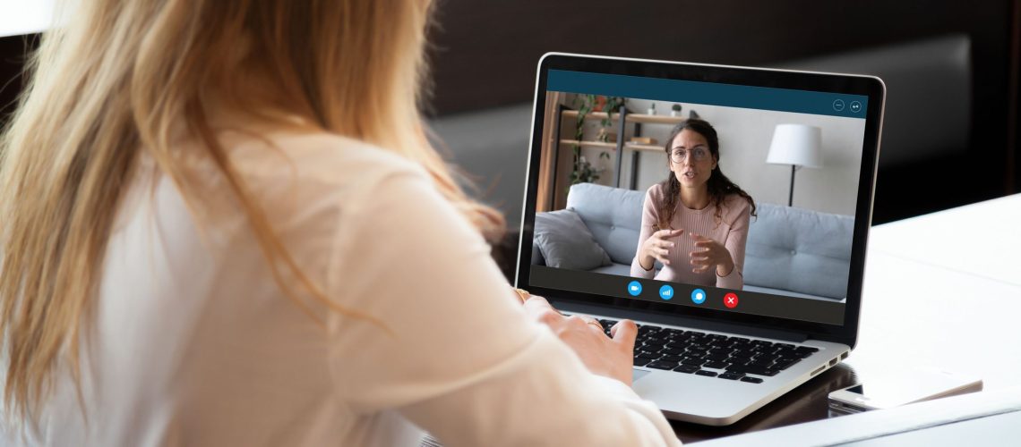 Women working from home during Lockdown 2